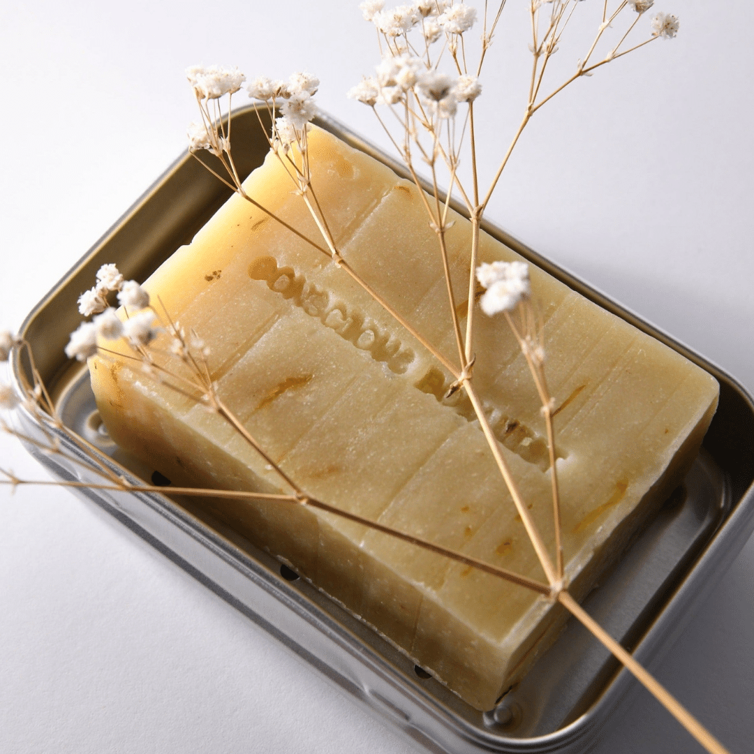 Stainless steel soap dish