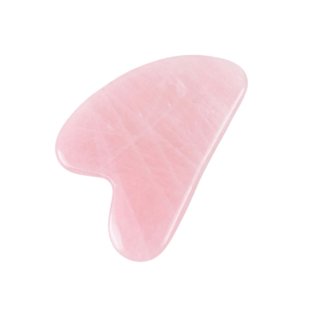 GUA SHA Heart Pink Quartz - Amour & Harmonie