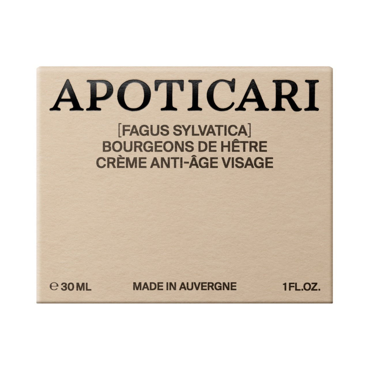 Crème anti-âge au bourgeon de hêtre [Fagus Sylvatica]