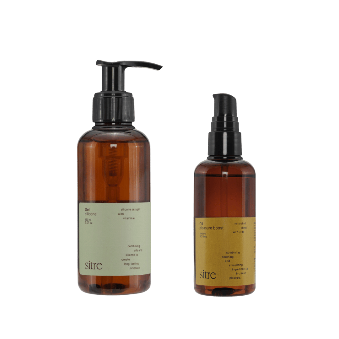 Deeper Connection - Set Gel lubrifiant + Huile Plaisir Boost