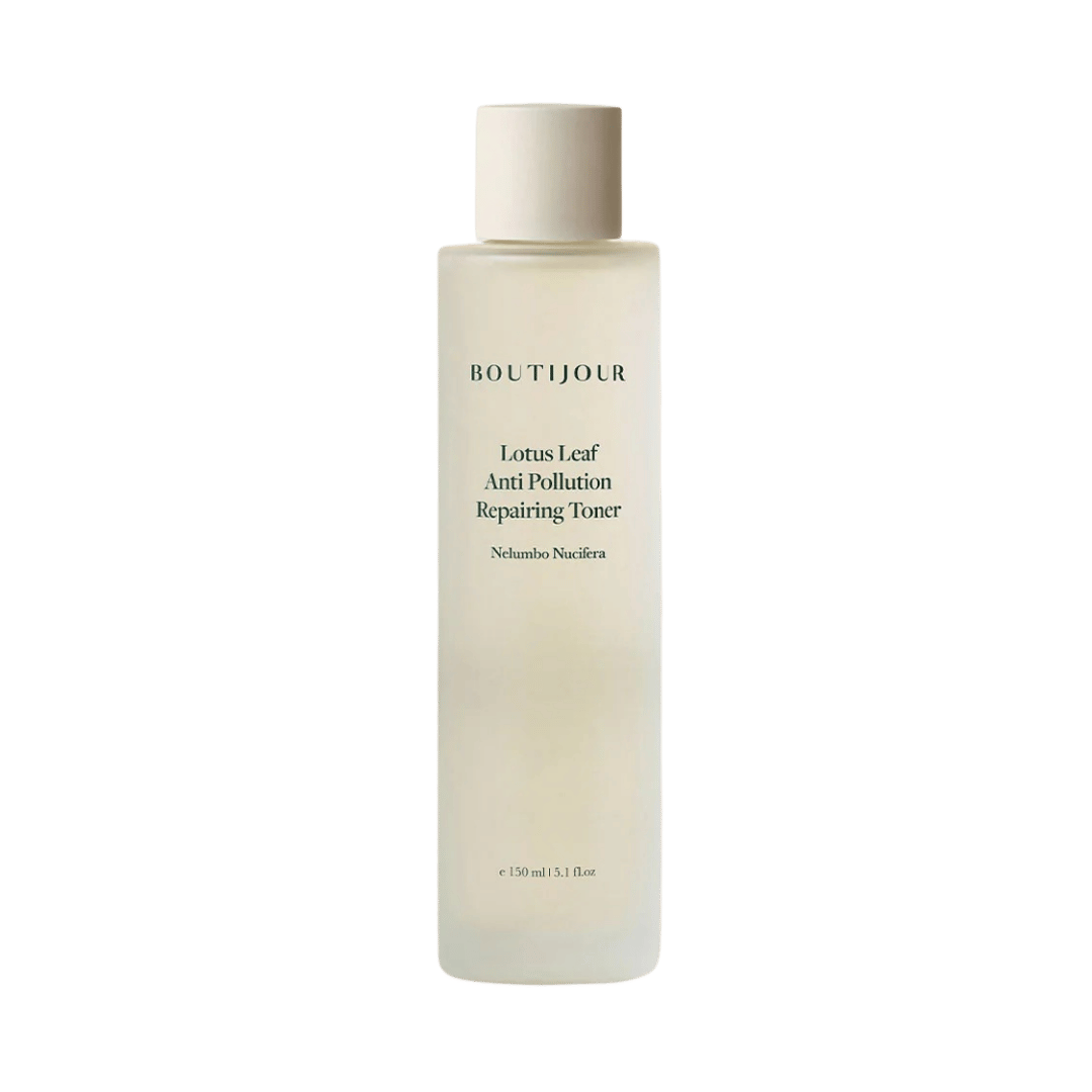 Lotion tonique réparatrice anti-pollution à la feuille de lotus
