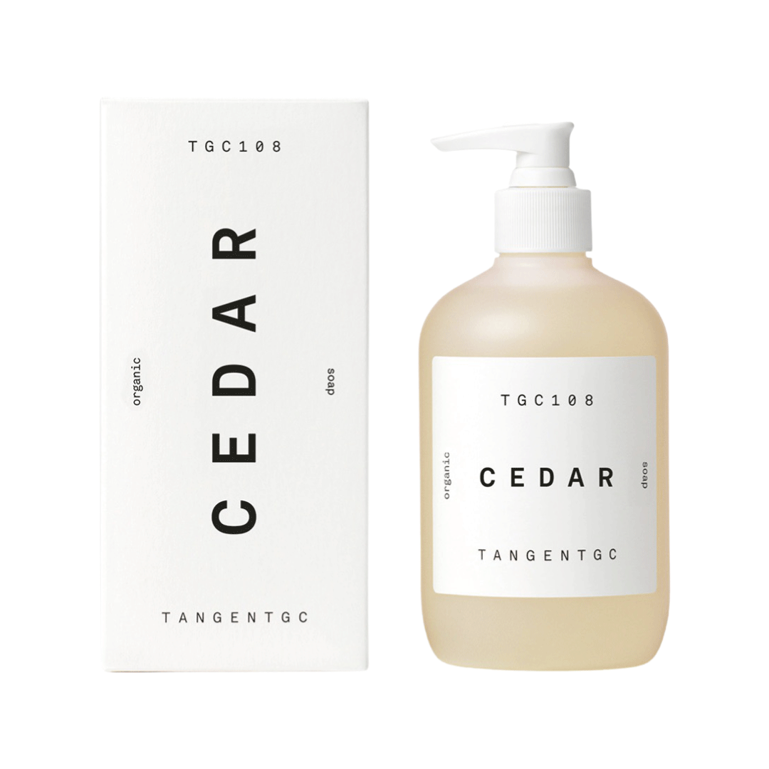 CEDAR SOAP de TANGENT GC est un savon biologique parfumé, fabriqué à partir d'huiles végétales pures. Bio, vegan, fabriqué en France.