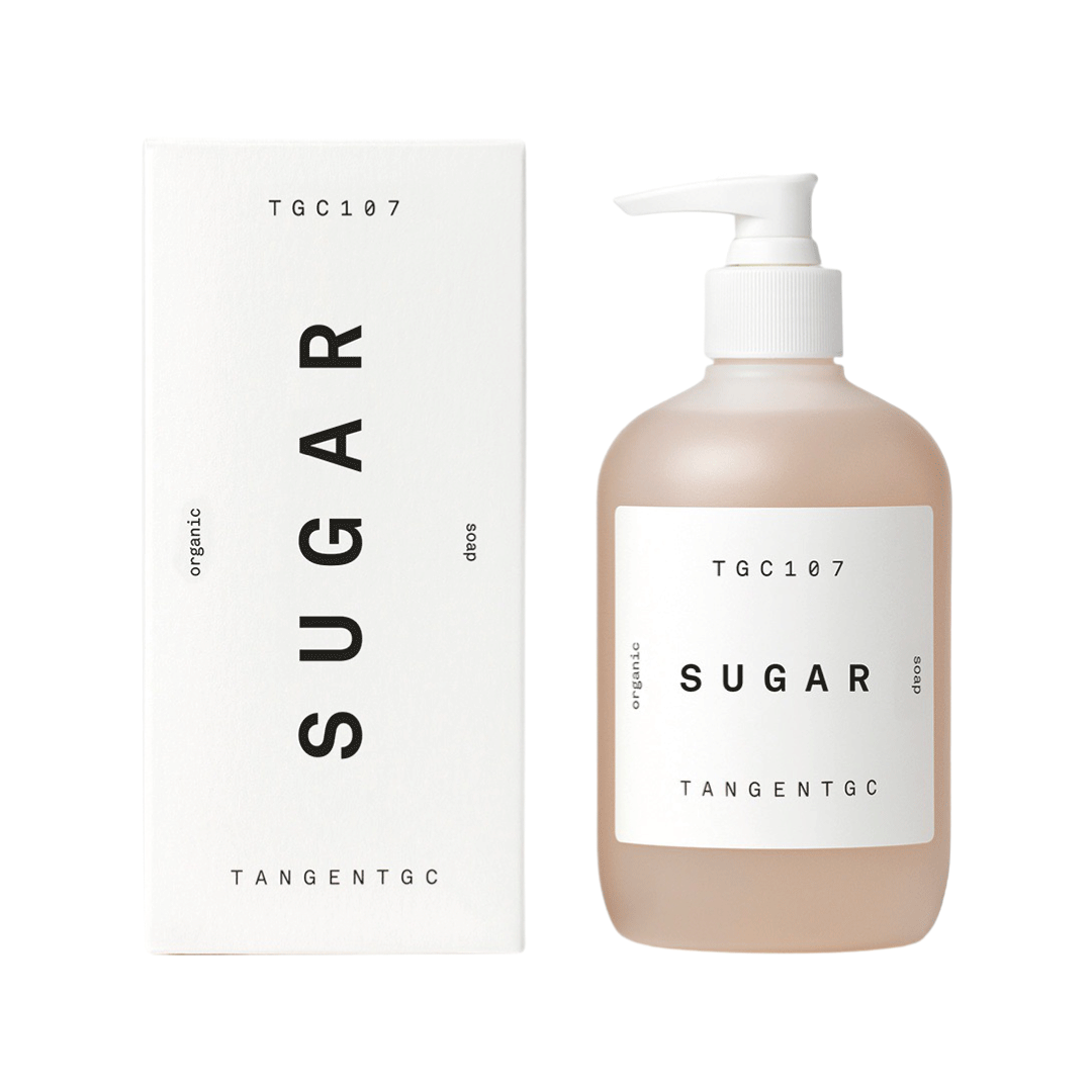 SUGAR SOAP de TANGENT GC est un savon biologique parfumé, fabriqué à partir d'huiles végétales pures. Bio, vegan, fabriqué en France.