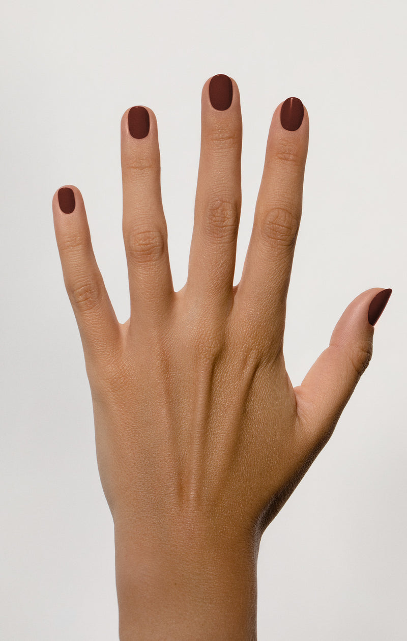 Vegan Nail Polish - MAGMA BLACK